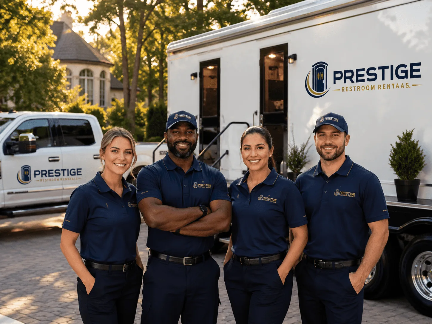 Trusted Luxury Portable Restrooms company in Friesland, WI